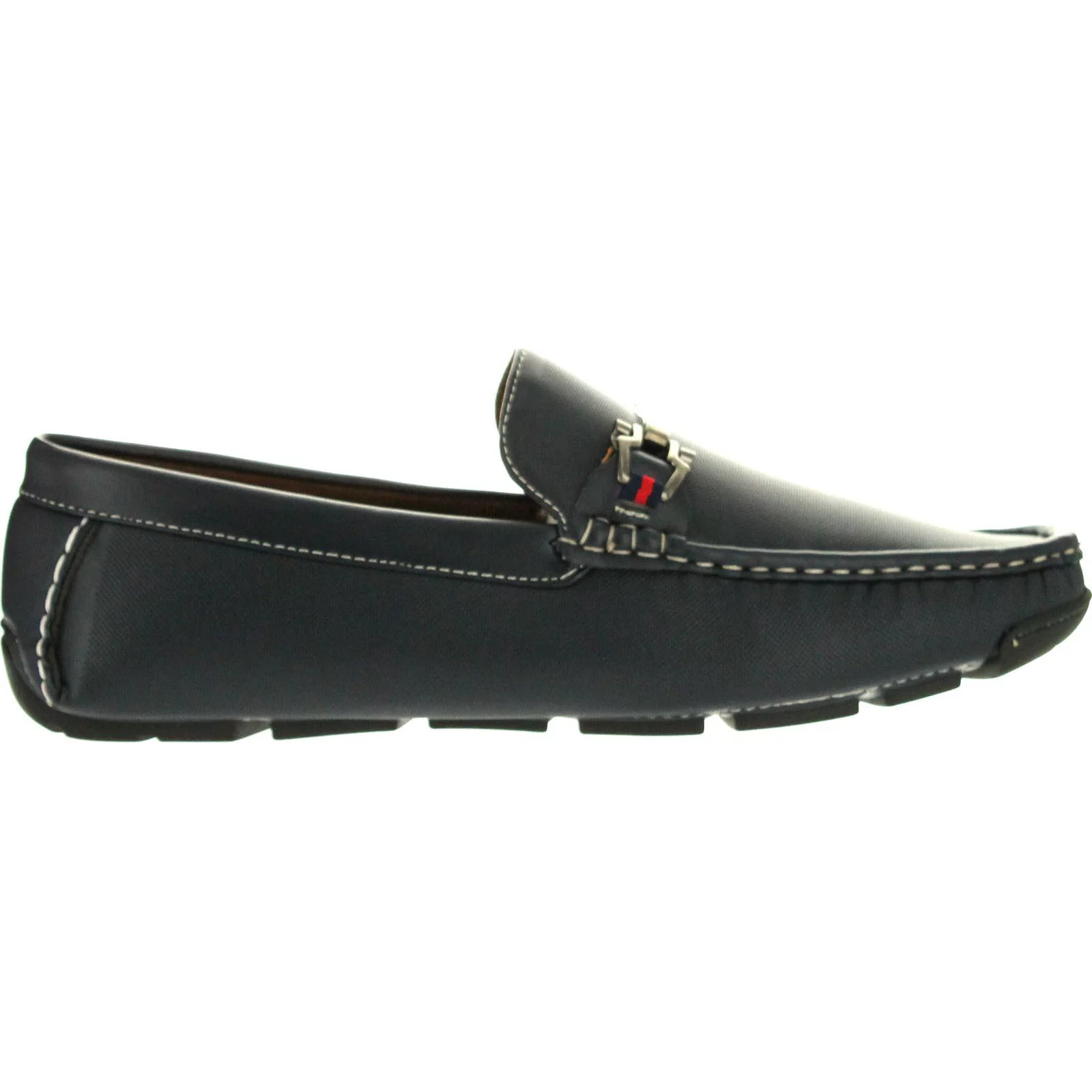 Reverse Mens European Style Dress Casual Loafers With Chain