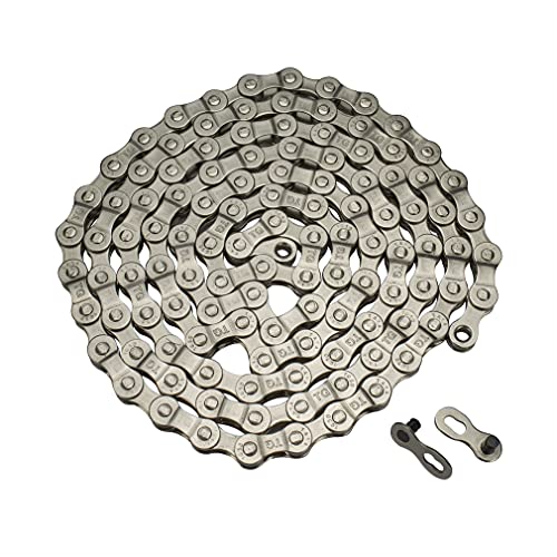 CYSKY 6/7/8/9/10/11/12 Speed Bike Chain 116 Links Steel High Strength Bike Derailleur Chains for 6/7/8/9/11/12-Gear Road Mountain Bicycle Compatible with Shimano/KMC/Campagnolo/SRAM