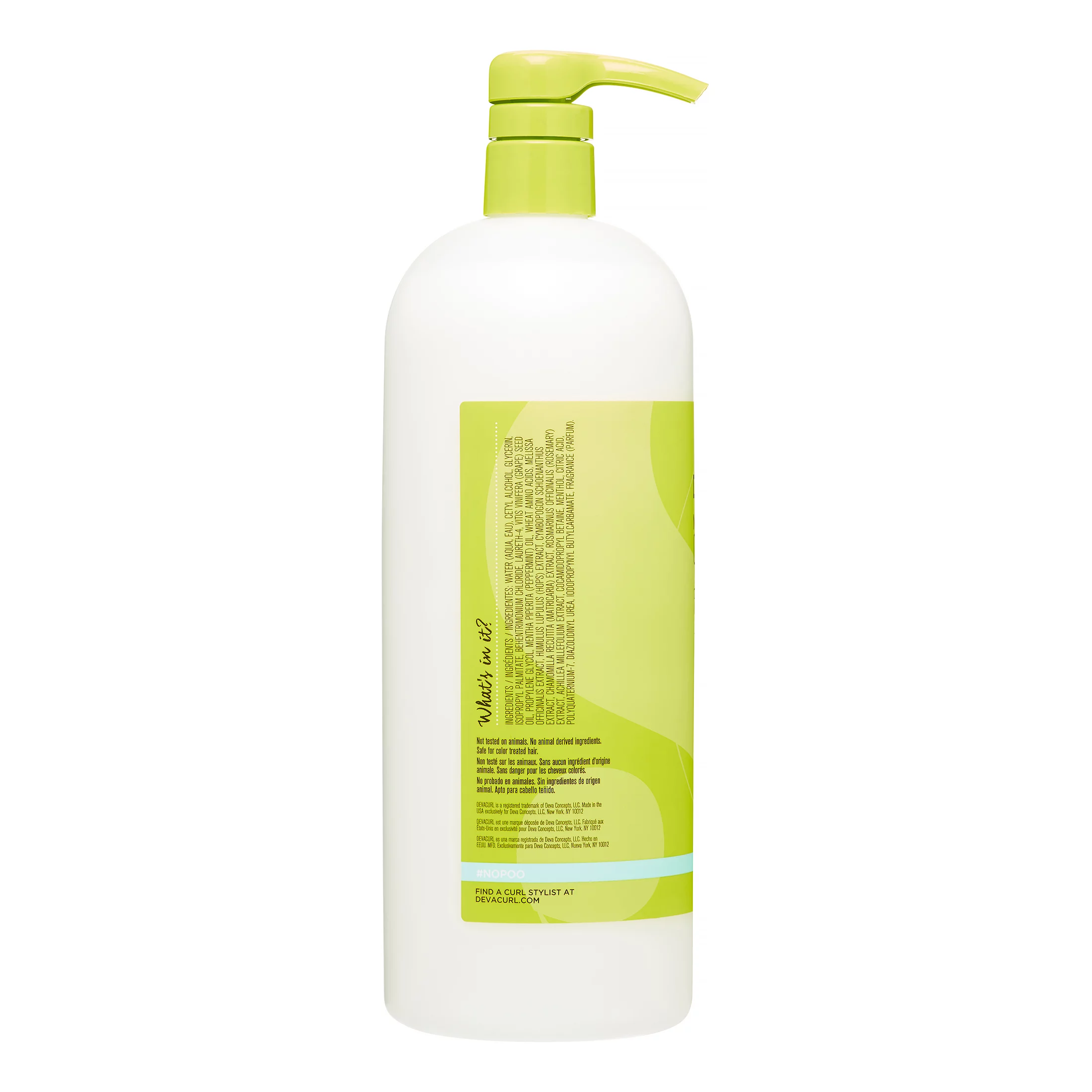 Devacurl No-Poo Zero Lather Conditioning Shampoo, 32oz