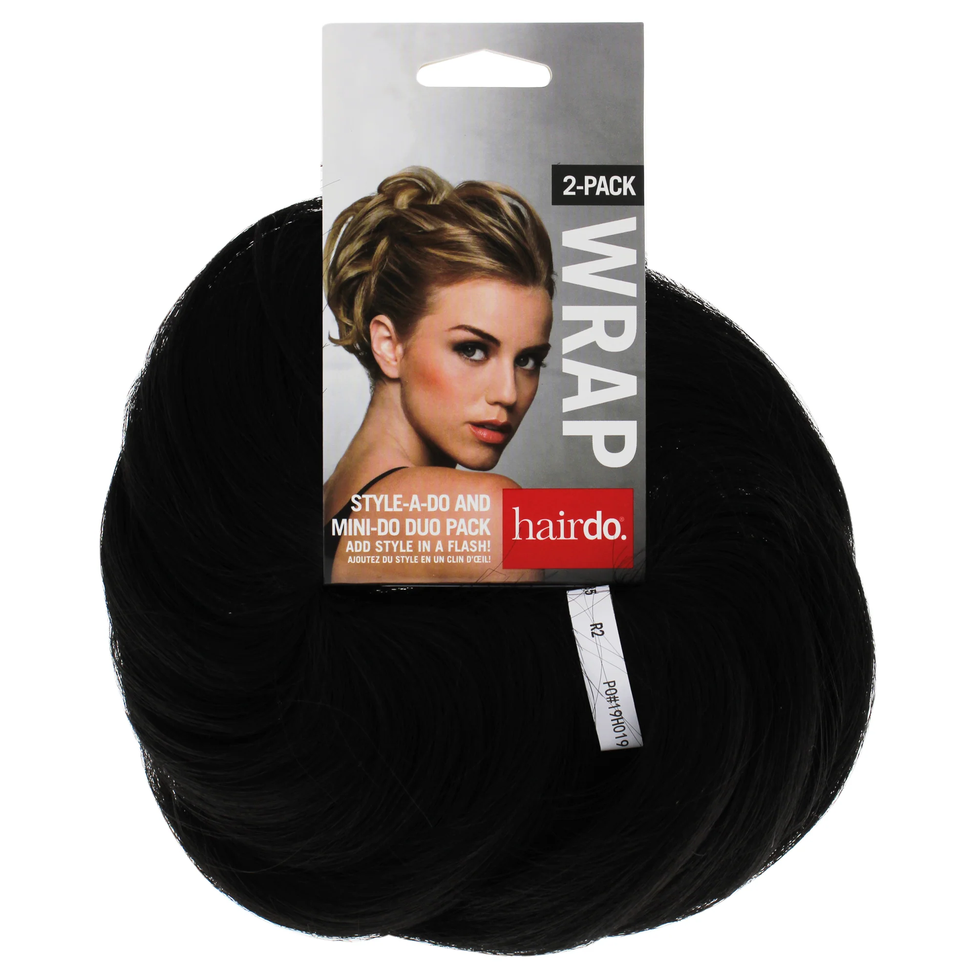 Style-a-do And Mini-do Duo Pack - R2 Ebony by Hairdo for Women - 2 Pc Hair Wrap