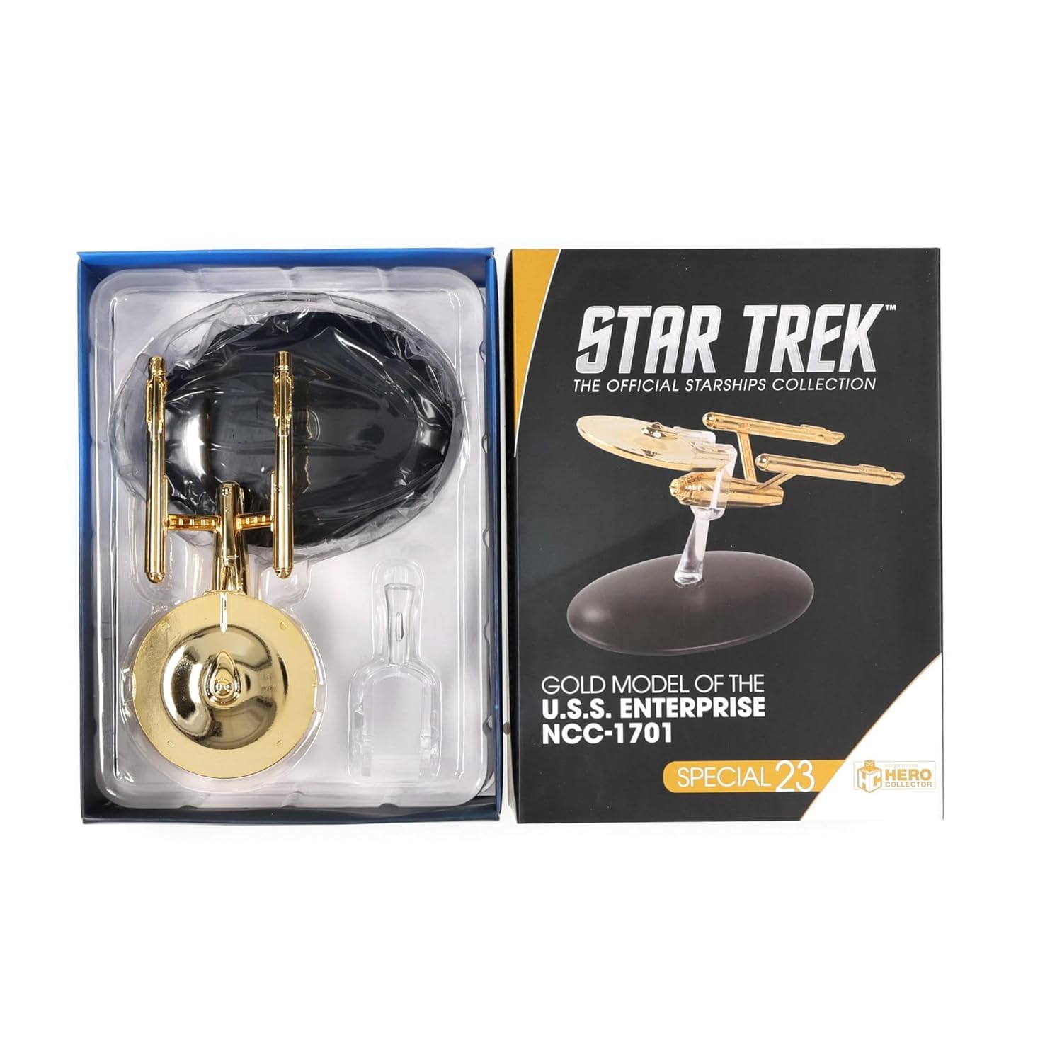 Star Trek Starships Special 23 Gold Uss Enterprise C - 0-1-