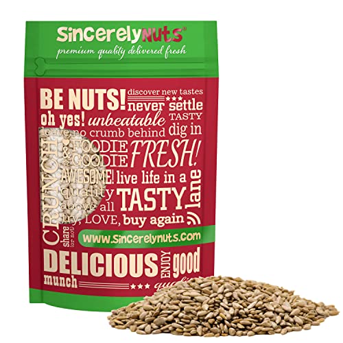 Sincerely Nuts Sunflower Seed Kernels Raw (No Shell) (1lb bag) | Delicious Antioxidant Rich Snack | Source of Protein, Fiber, Essential Vitamins & Minerals | Vegan and Gluten Free