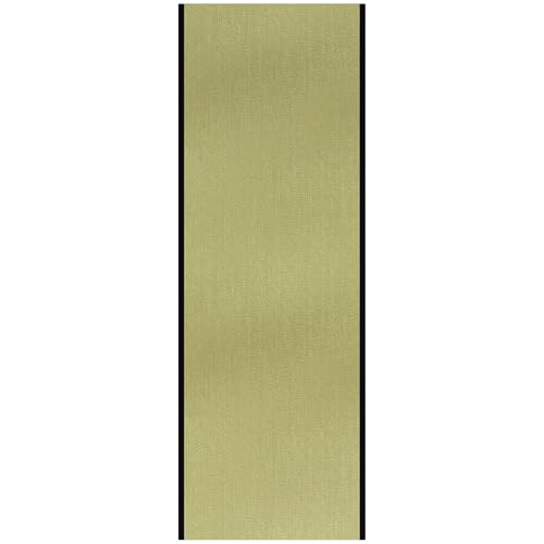 Red Lantern Half Tatami Mat, 1/2 US Queen (30 in x 80 in), Straw