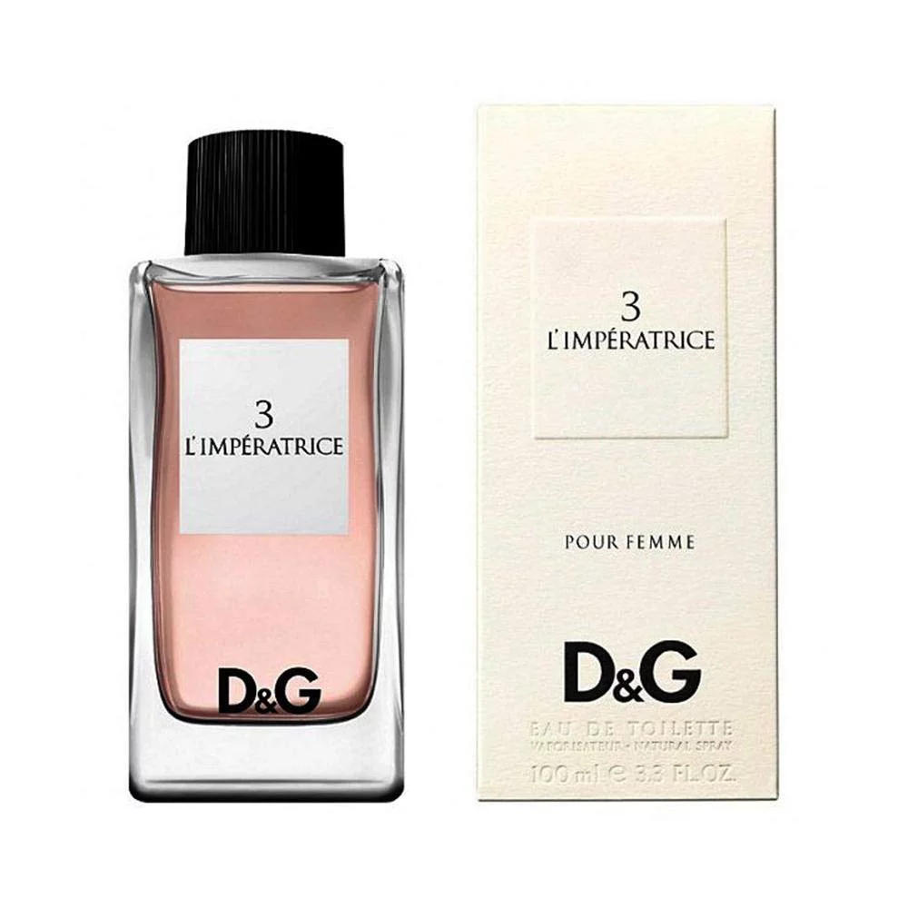 Dolce & Gabbana 3 L'Imperatrice Eau de Toilette Spray for Women, 3.3 Oz