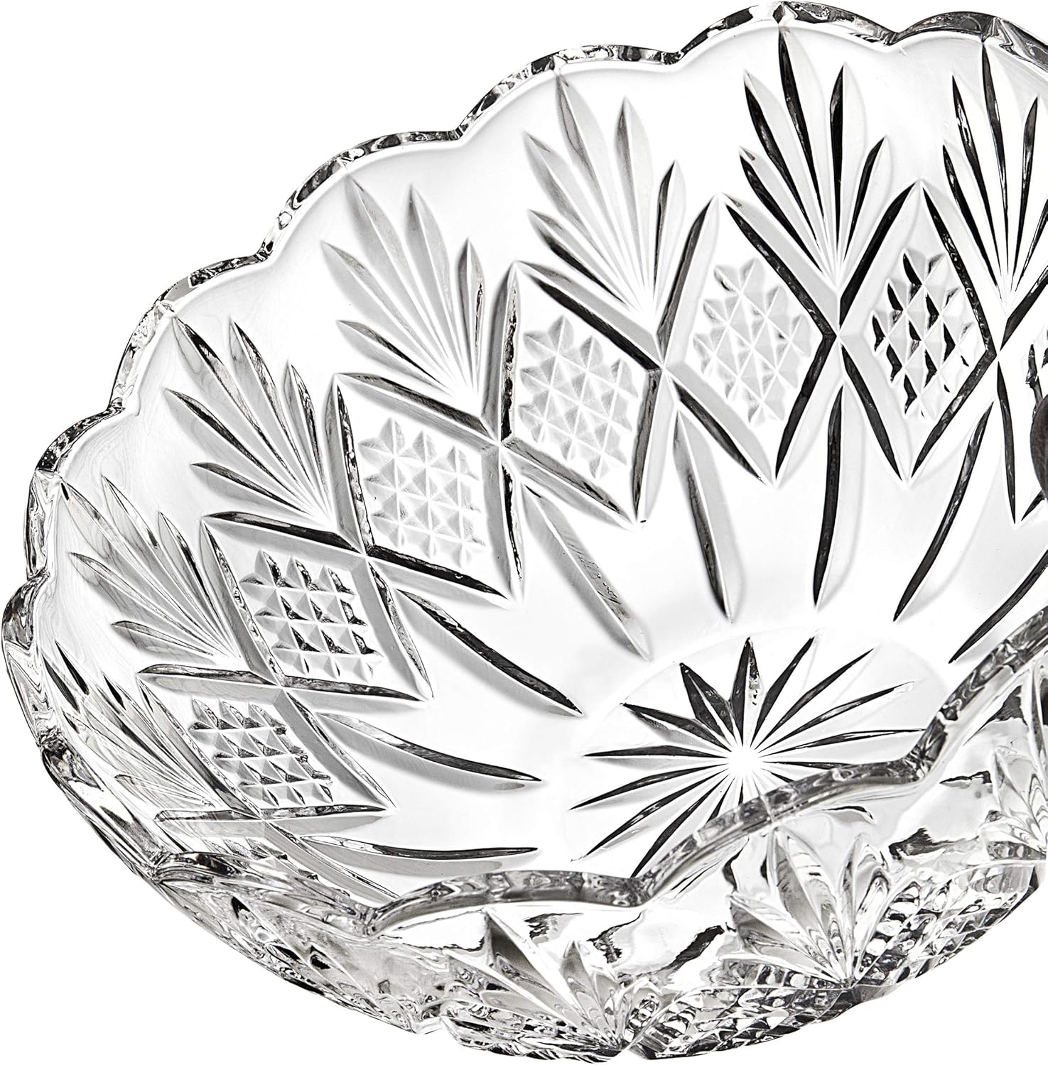 Godinger Crystal Dublin Serving Bowl