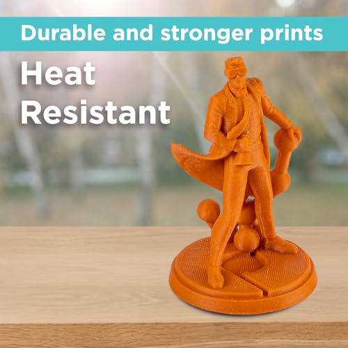 Polymaker ABS Filament 1.75mm Black, ABS 3D Printer Filament 1.75mm Heat Resistant 1kg - PolyLite ABS 3D Printing Filament 1.75mm, Strong & Durable, Dimensional Accuracy +/- 0.03mm