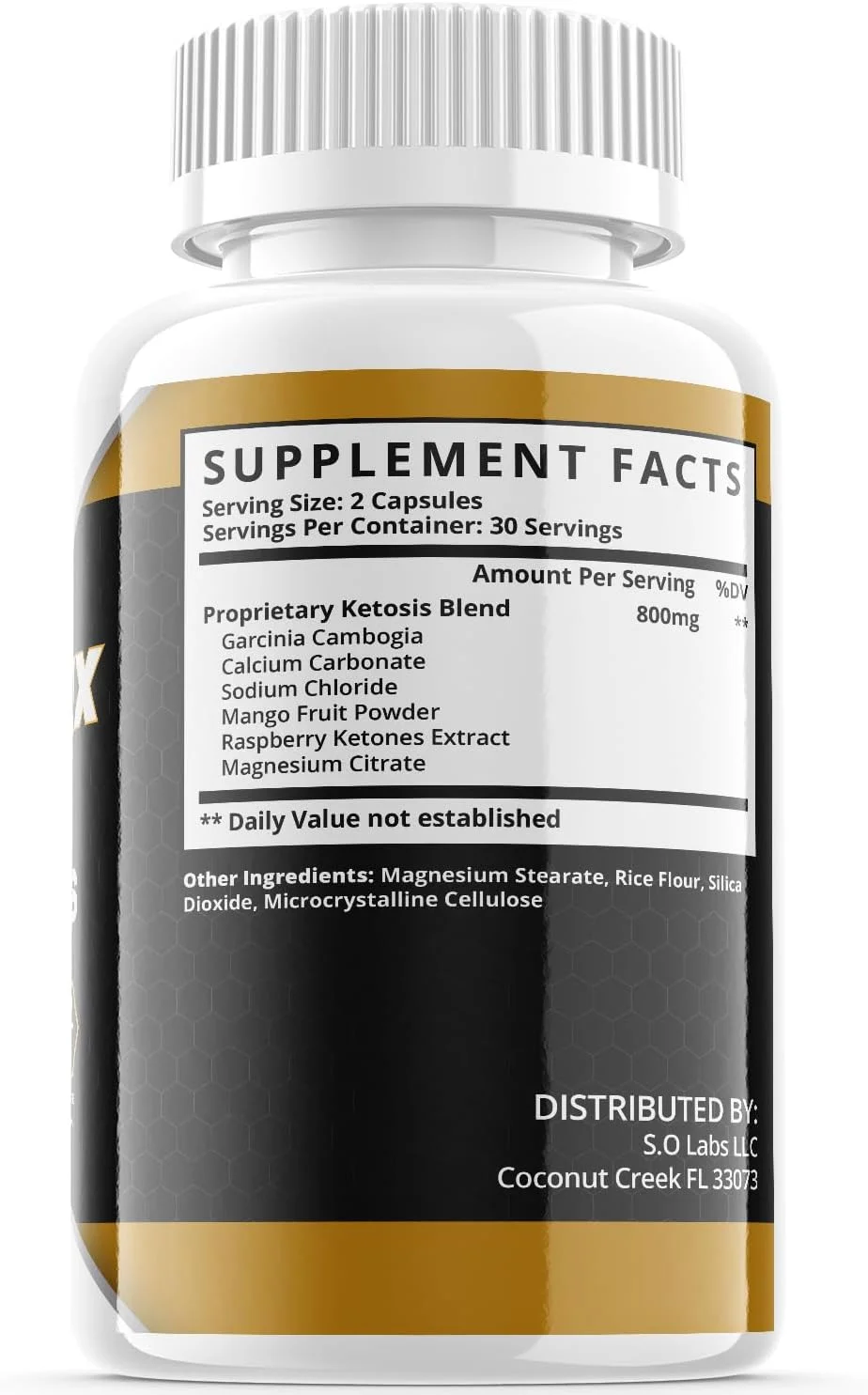 (1 Pack) LeanFlux - Keto Weight Loss Formula - Energy & Focus Boosting Dietary Supplements for Weight Management & Metabolism - Advanced Fat Burn Raspberry Ketones Pills - 60 Capsules