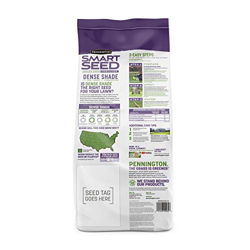Pennington Smart Seed Dense Shade Grass Mix Bag 7 lb