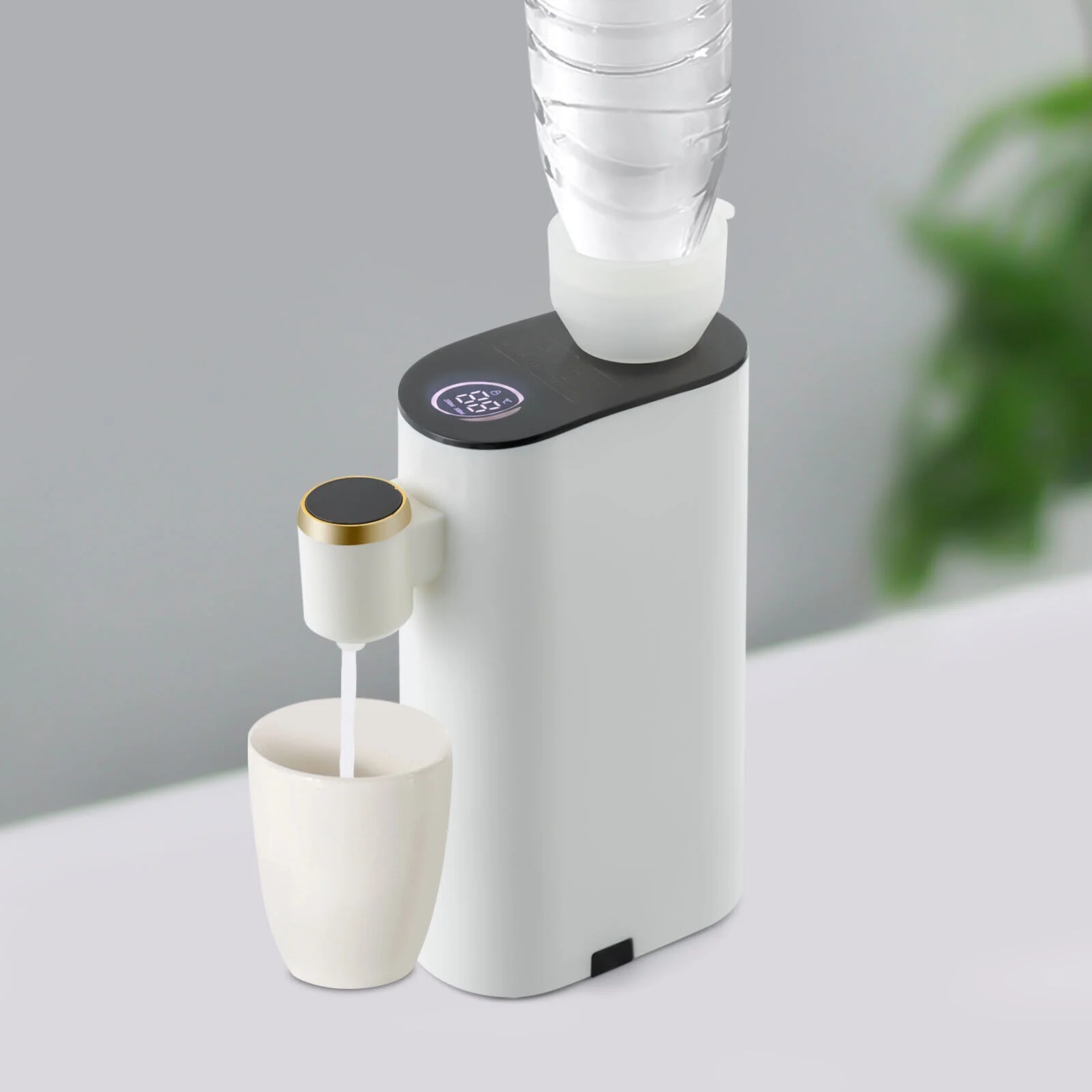 5 Temp Top Loading Countertop Cold Water Cooler Dispenser Warm Hot Water Heater