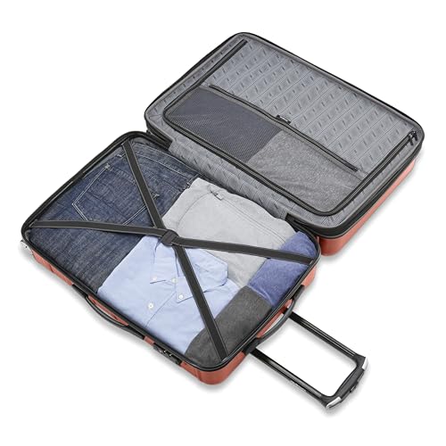 Samsonite Omni 2 Hardside Expandable Luggage with Spinner Wheels, 2-Piece Set (19/24), Lagoon Blue