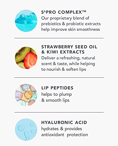 TULA Skin Care Lip SOS - Lip Treatment Balm that Plumps, Smooths & Hydrates lips with a Glossy Tint, Blushing Lemonade, 0.28 oz.