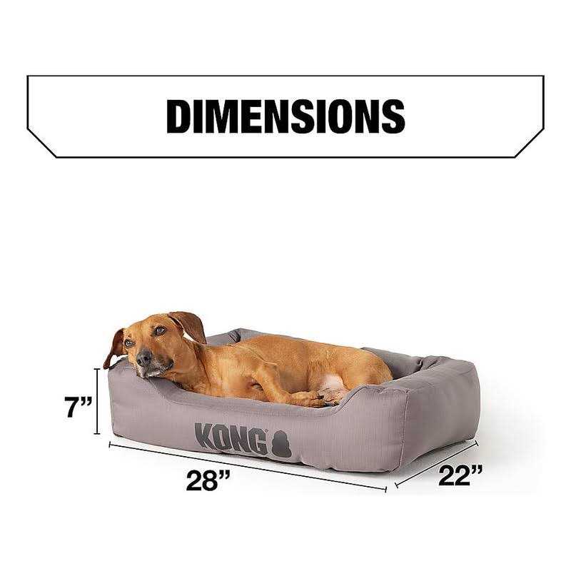 Kong 4-Sided Cuddler Dog Bed - Pet Supplies online store