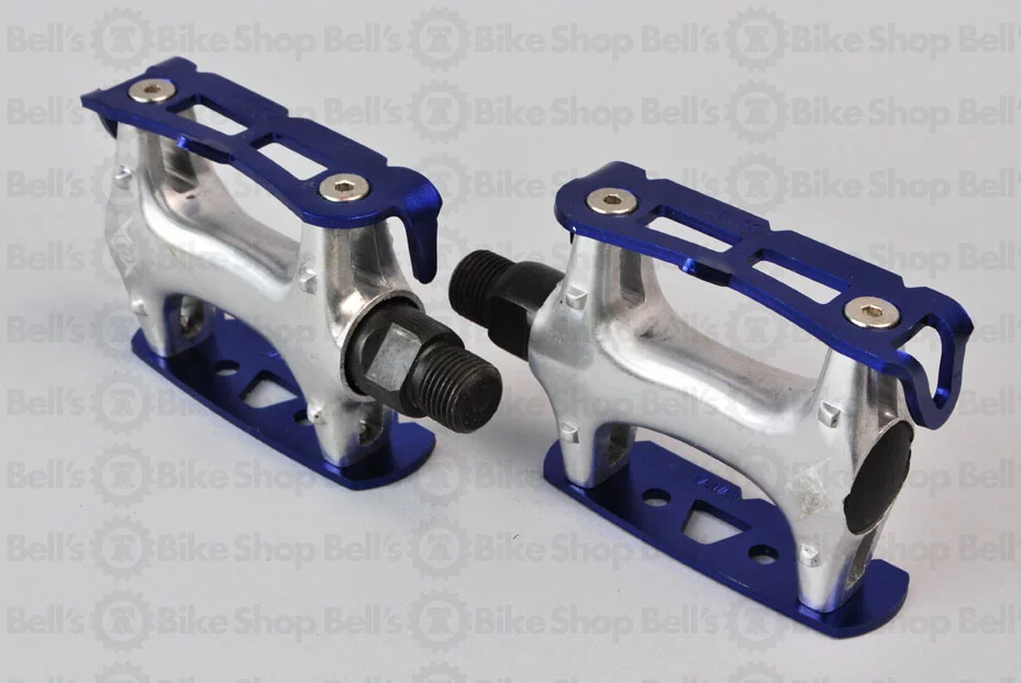 Origin 8 Track Pedals ANODIZED BLUE Fixed Track NEW!
