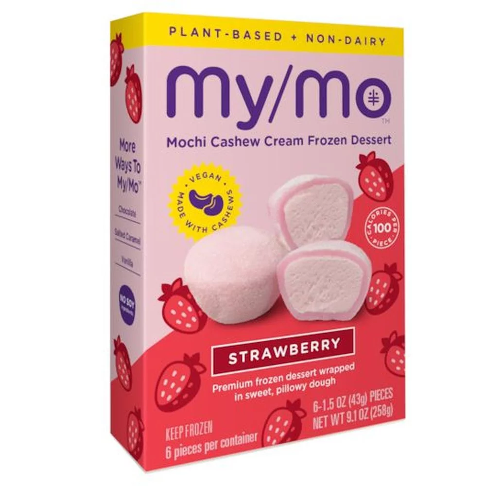 My Mochi Strawberry Non Dairy Dessert, 9.1 Ounce -- 12 per case