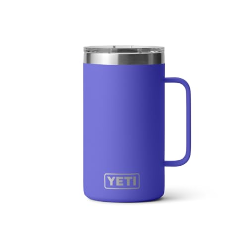 YETI Rambler 24 oz Mug, Vacuum Insulated, Stainless Steel with MagSlider Lid