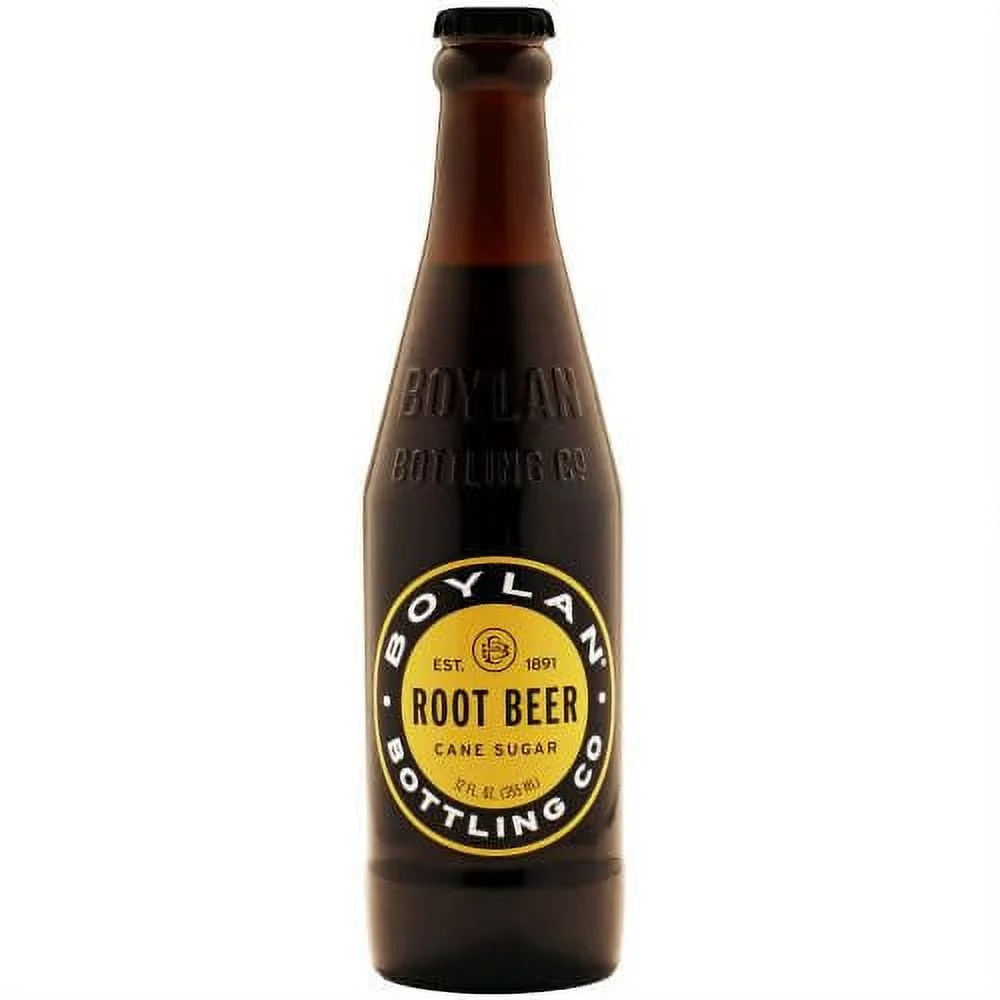 Boylan Bottleworks Root - 12 Oz (48 Glass Bottles)