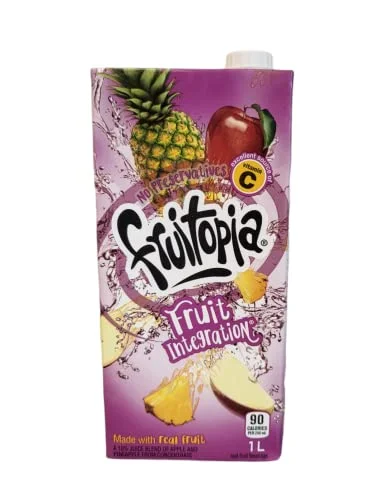 Fruitopia Fruit Integration Juice 1L Each (8 Pack of 1L Each, 1.00)