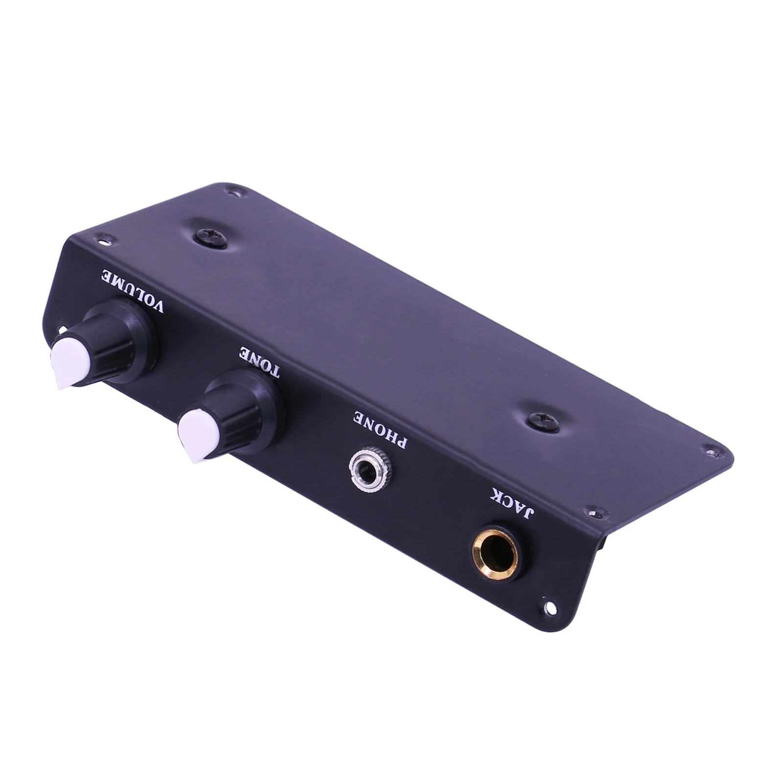 Silent Guitar Pickups,  Silent Travel Guitar Pickups with jack phone Volume Tone Control and Battery Box