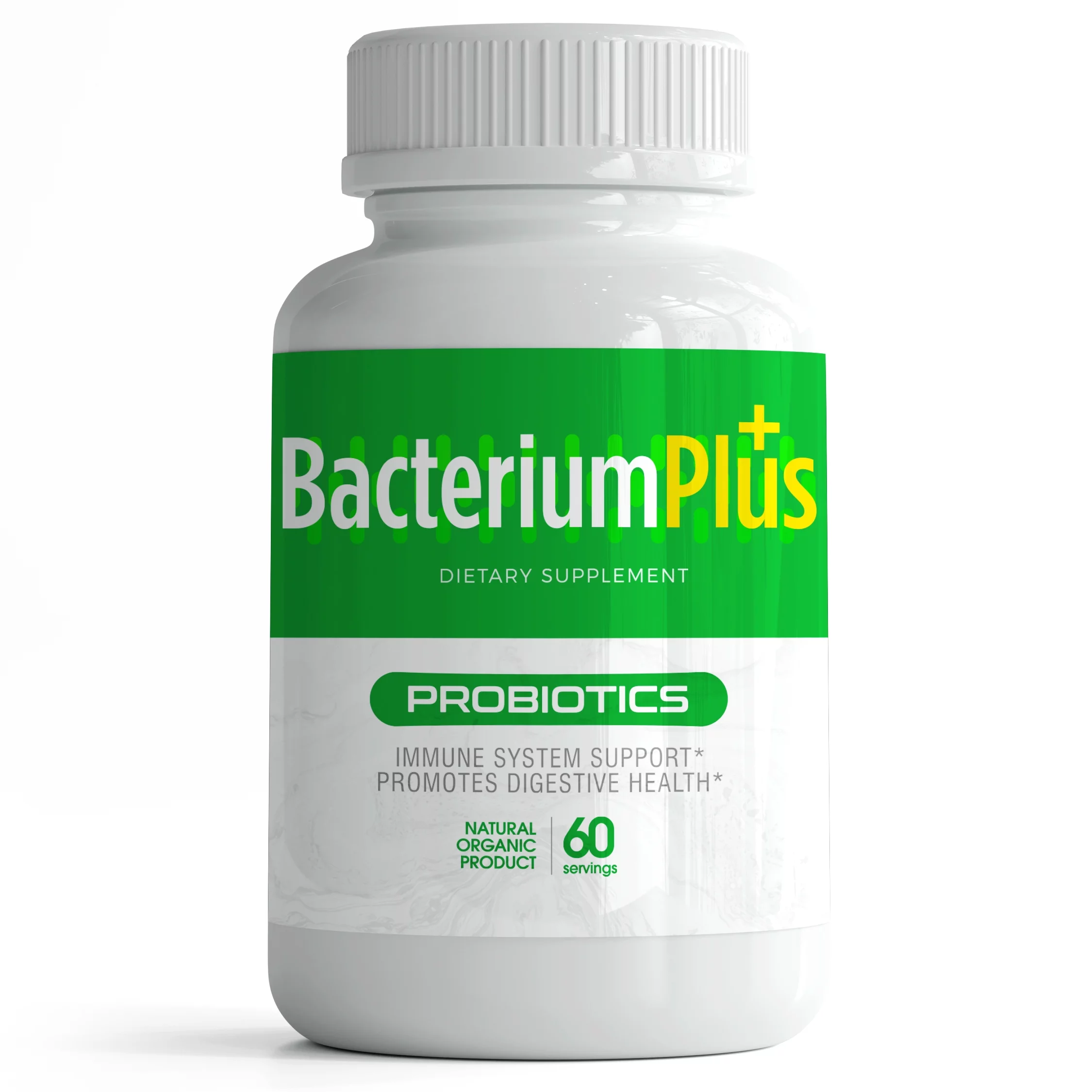 Bacterium Plus, 100% Natural Product, Vegetarian Caps, Immune System Support