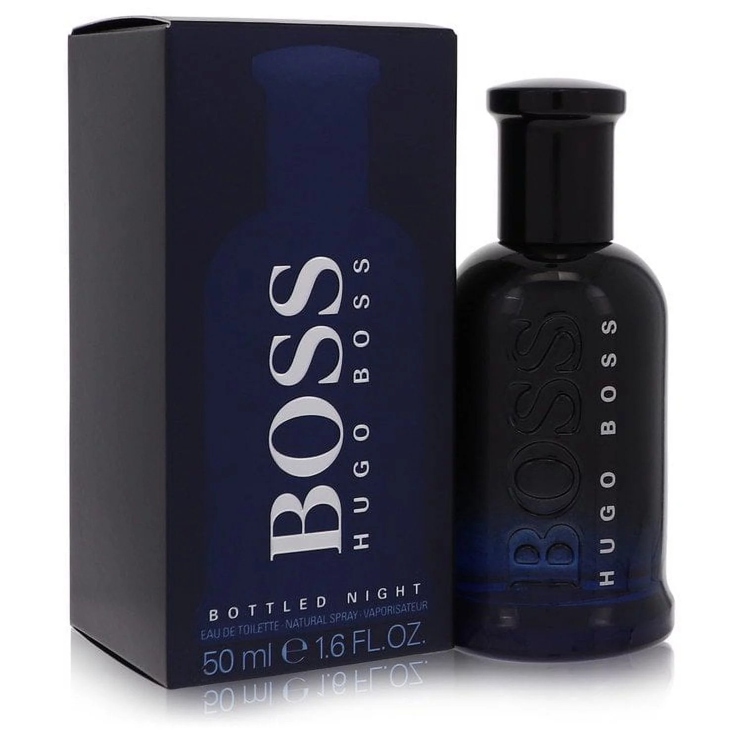 Boss Bottled Night by Colognes Hugo Boss Eau De Toilette Spray 1.7 oz for Male