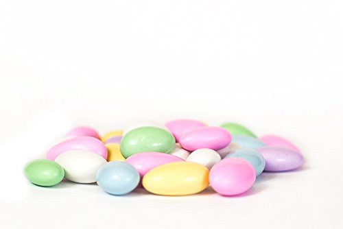 Jordan Almonds Wedding Holiday Party Favor Candies in Colorful Assorted Pastel Mix (24 oz) by Sohnrey Family Foods