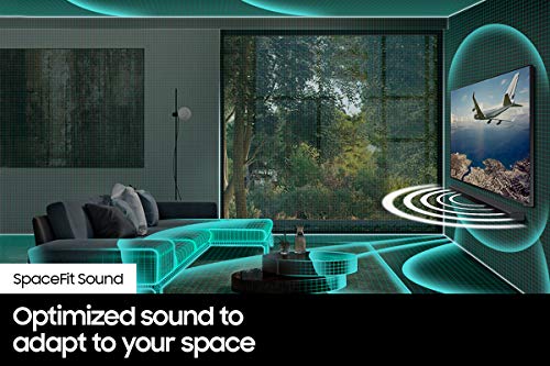 SAMSUNG HW-S50B/ZA 3.0ch All-in-One Soundbar w/Dolby 5.1, DTS Virtual:X, Q Symphony, Built in Center Speaker, Adaptive Sound Lite, Bluetooth Multi Connection, 2022 Black