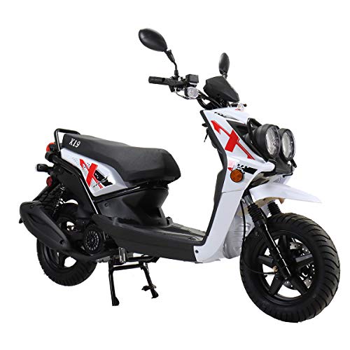 X-PRO 150cc Adult Moped Street Gas Moped 150cc Bike with 12