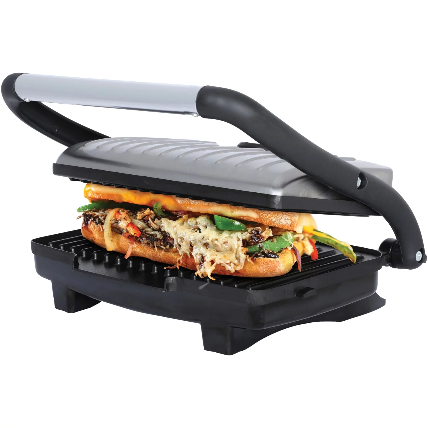 Brentwood Appliances New TS-611 Compact 1000-Watt Non-Stick Panini Press and Sandwich Maker