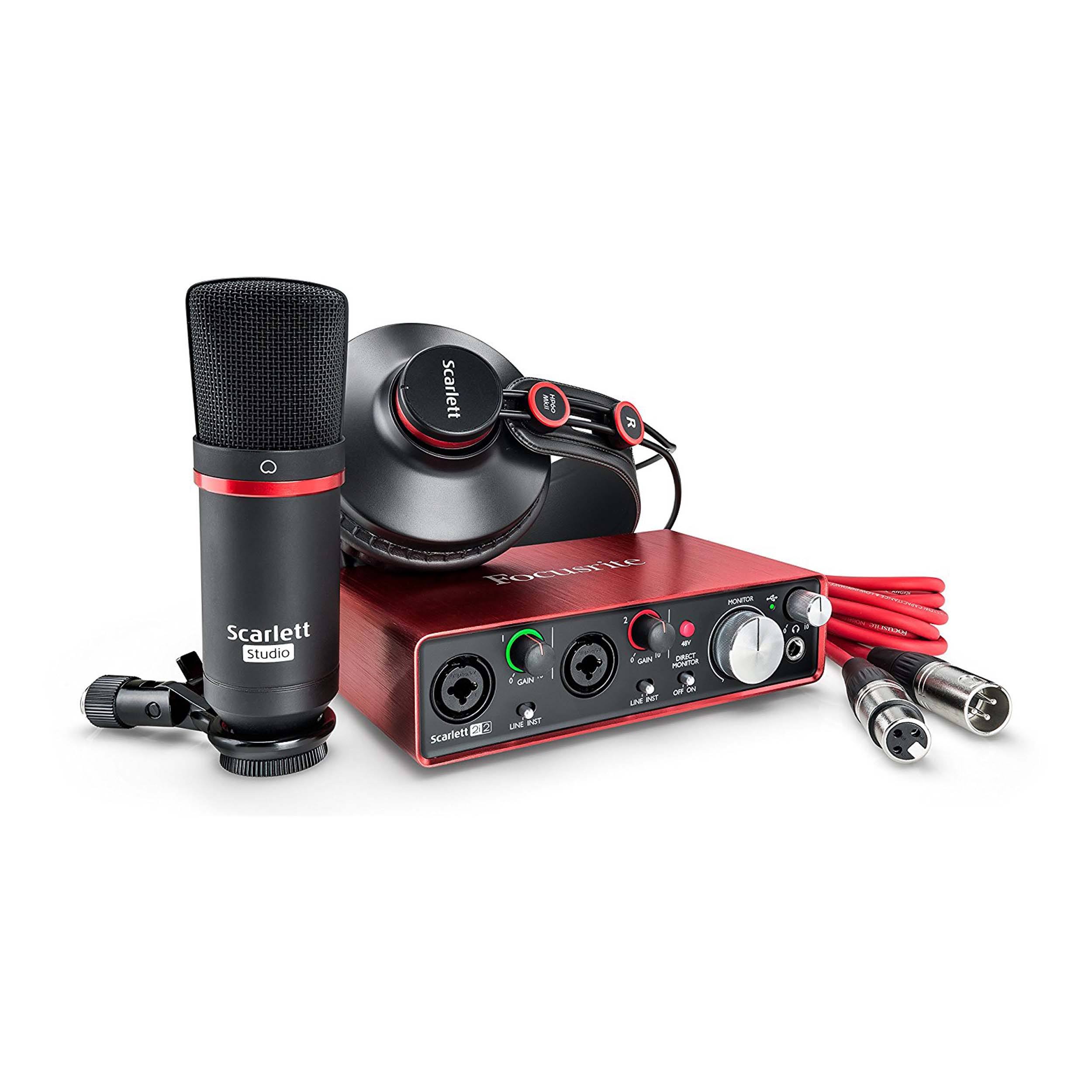 Focusrite Scarlett 2i2 Studio (2nd Gen)