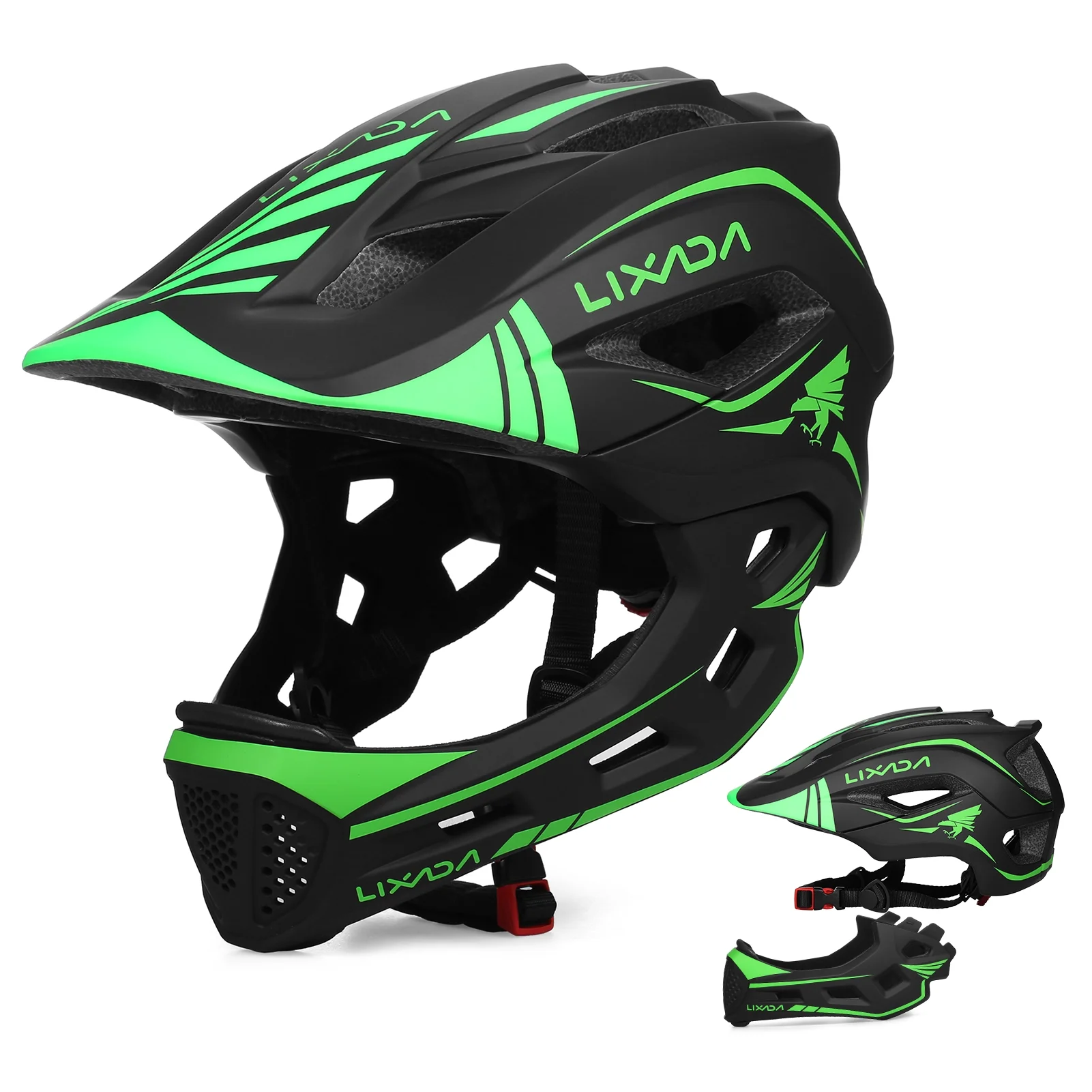 Lixada Children Sports Safety Bike Helmet - Full Face Protection for Cycling and Skateboarding