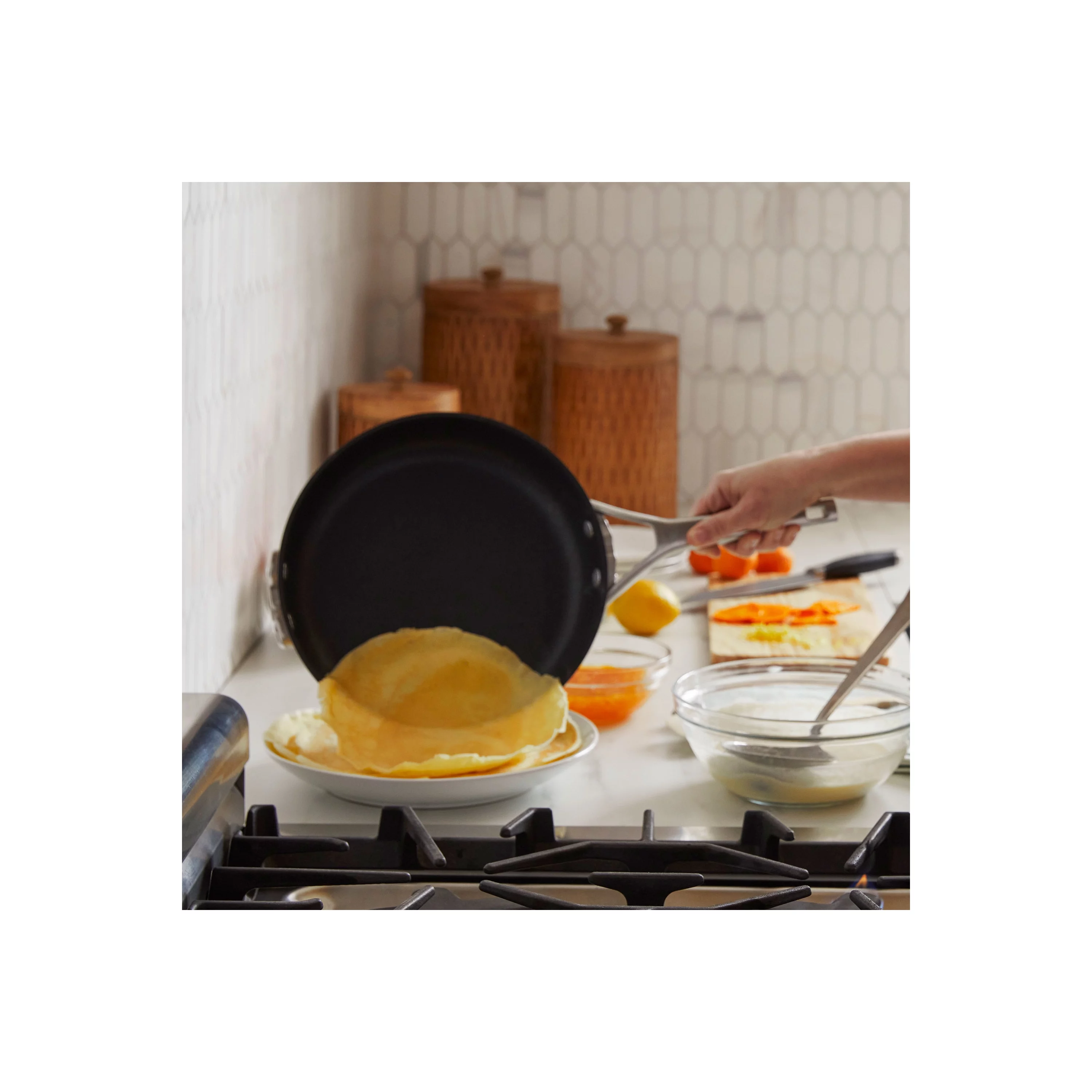 Calphalon Premier Space-Saving MineralShield Nonstick Cookware, 10-Piece Pots and Pans Set
