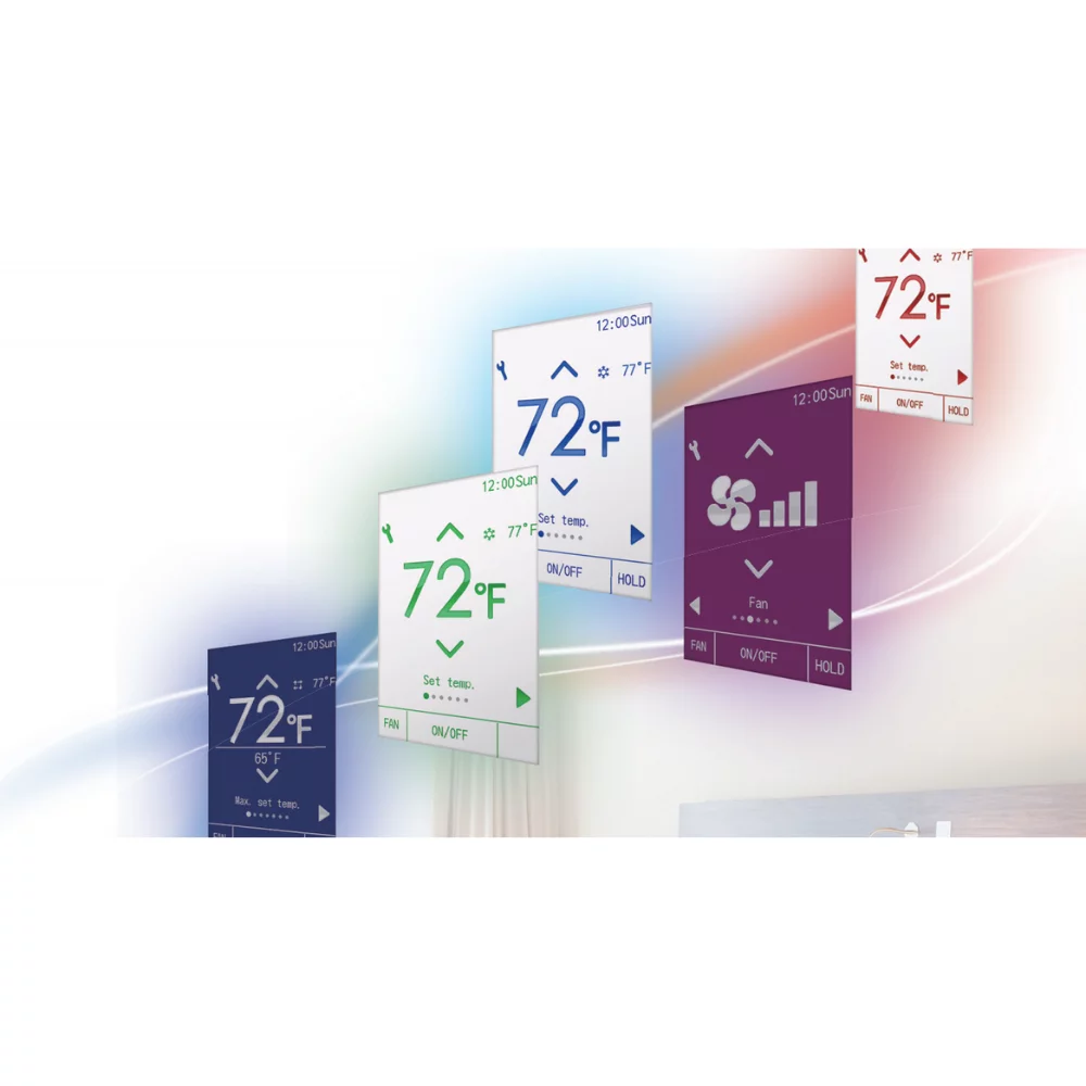 Mitsubishi PAR-CT01MAU-SB, Touch MA Remote Controller