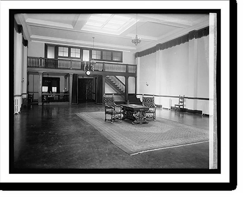 Historic Framed Print, Interior, Conn. Ave. Semmes Motor Co., [Washington, D.C.], 17-7/8