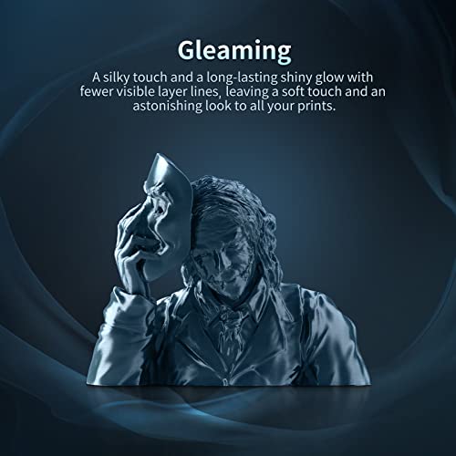 ANYCUBIC PLA+ 3D Printer Filament Bundle, PLA Plus 1.75mm Dimensional Accuracy +/- 0.02mm, Fit Most FDM 3D Printers, 1KG Spool, 2KG Gray+Gray