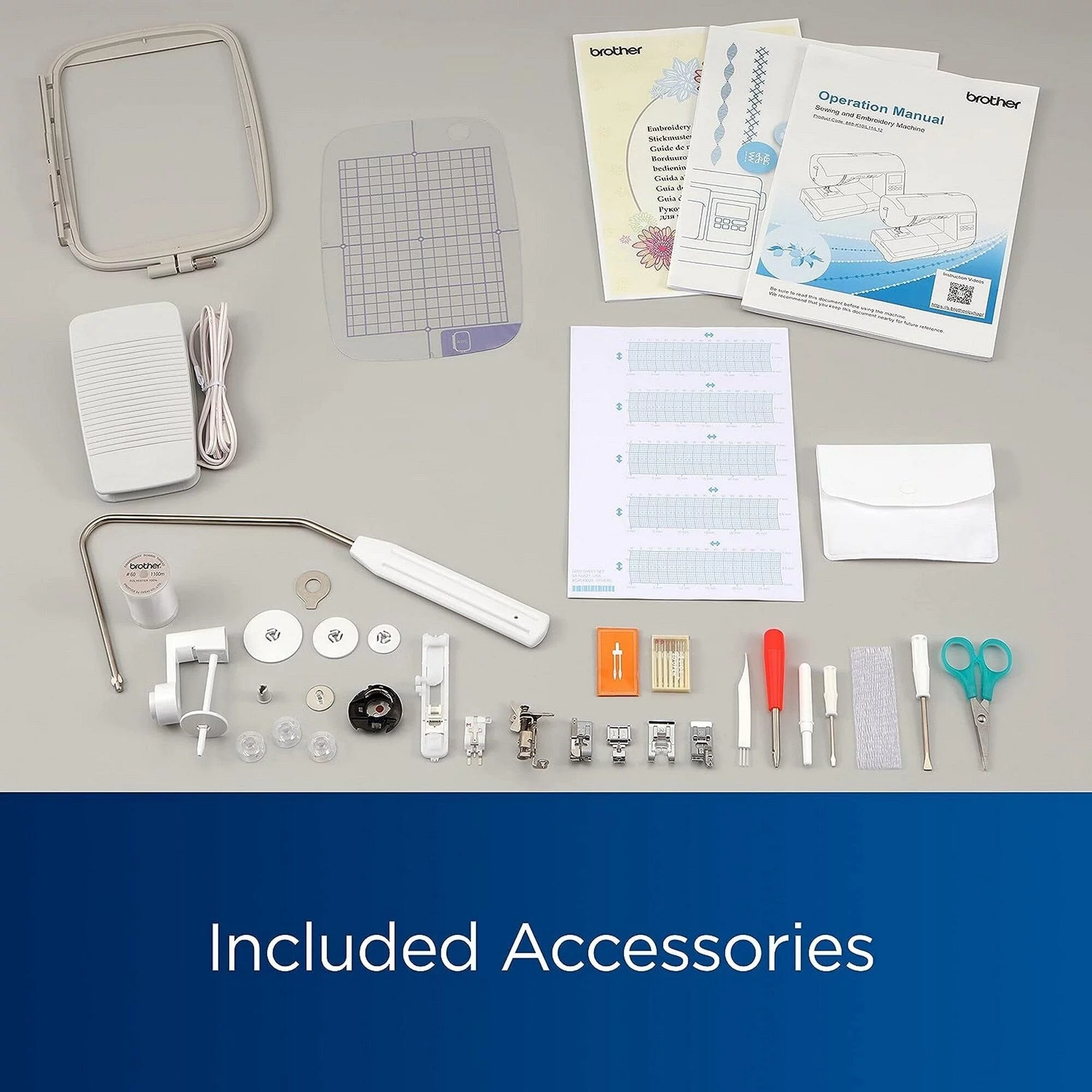 Brother SE2000 Embroidery & Sewing Machine w/ $1,470 Embroidery & Digitizing Bundle