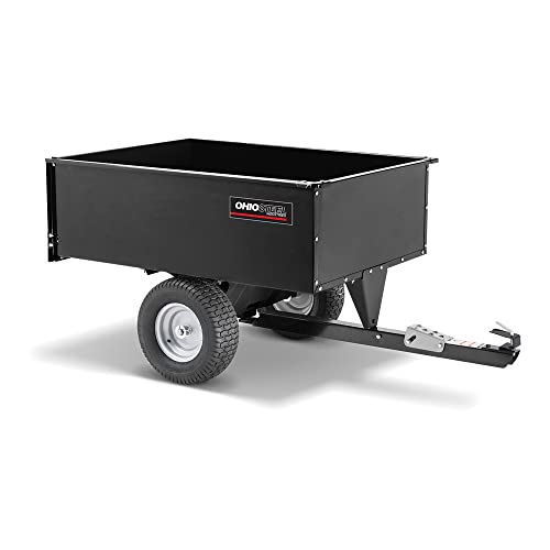 Ohio Steel 3040P-SD Poly Swivel Dump Cart, 10 cu.ft., 600 lb Load Capacity