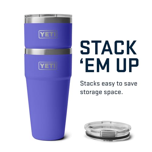 YETI Rambler 30 oz Stackable Tumbler, Stainless Steel, Vacuum Insulated with MagSlider Lid