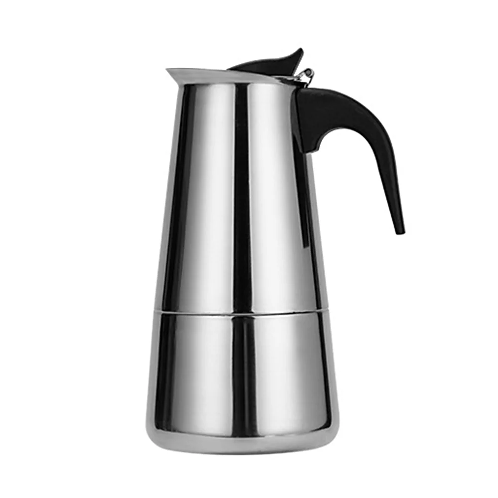 Coffeepot Stainless Steel Coffee Maker Portable Electric Mocha Latte Espresso Filter Pot European Coffee Cup