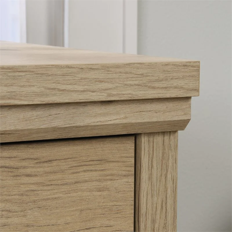 Pemberly Row Traditional Engineered Wood Lateral File Cabinet in Prime Oak