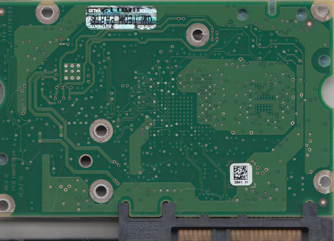 ST32000444SS, 9JX248-075, 0006, 3841 H, Seagate SAS 3.5 PCB