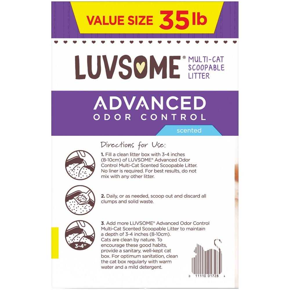 Luvsome Multi-Cat Scoopable Litter - Pet Supplies online store