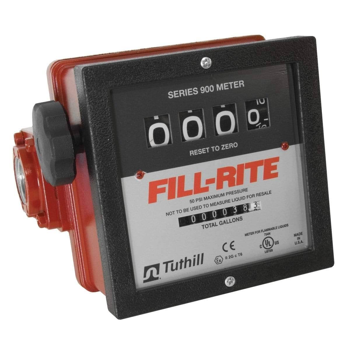 Fill-Rite 1in Mechanical Flow Meter 901C