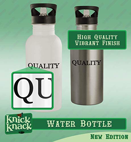 #kaminsky - 20oz Stainless Steel Water Bottle, Silver