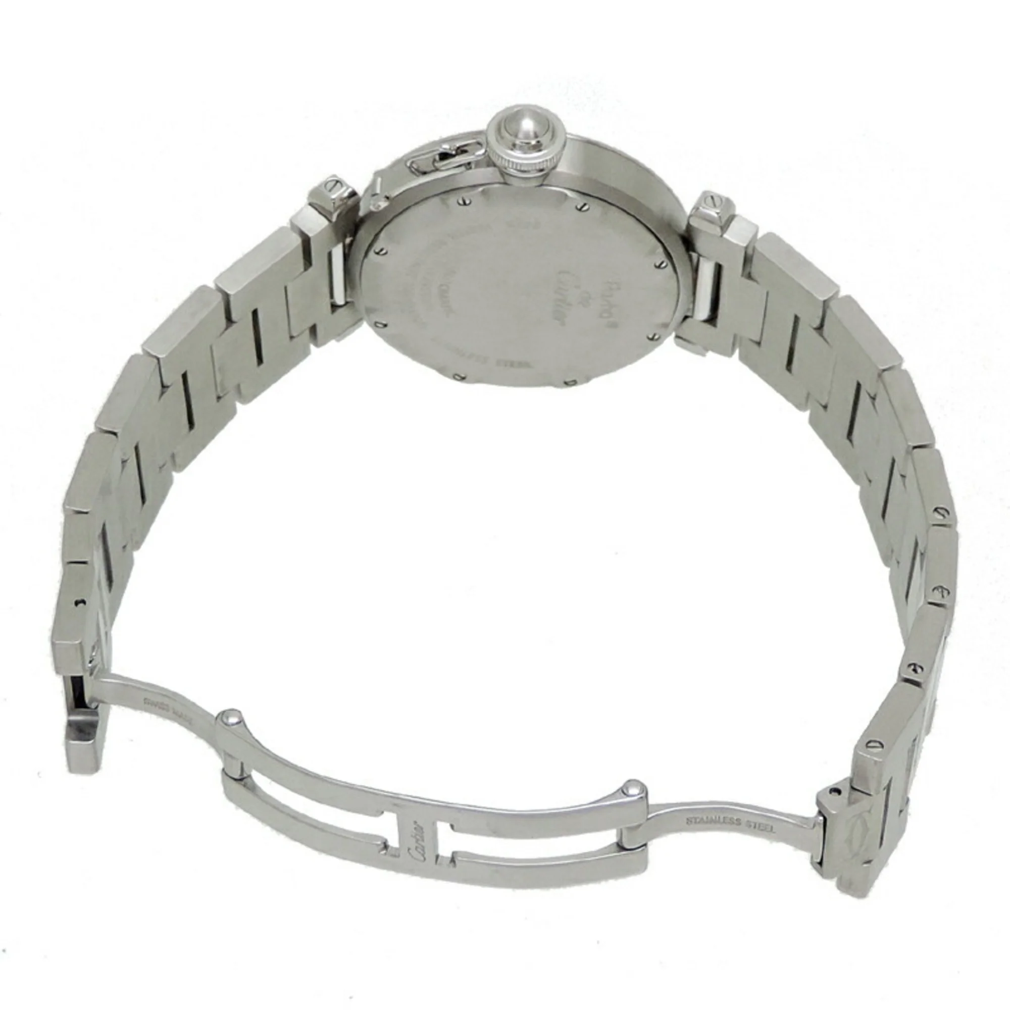 Pre-Owned Cartier Pasha C de Watch Big Date Men's W31055M7 (Good)