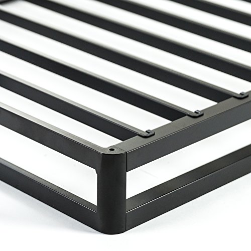 ZINUS Quick Lock Metal Smart Box Spring, 9 Inch Mattress Foundation, Strong Metal Structure, Easy Assembly, Queen, White