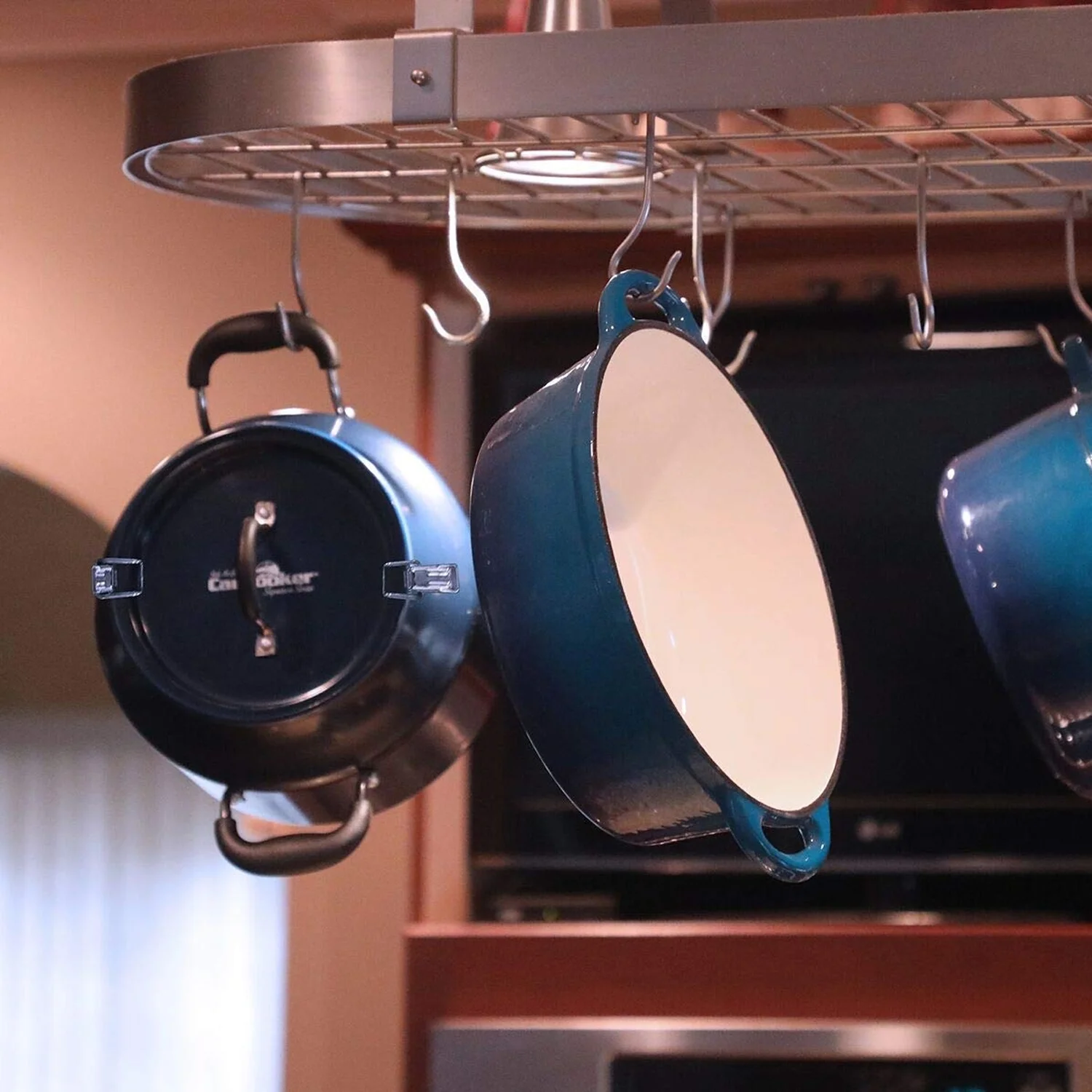 CanCooker Signature Series 2 Gallon Outdoor Camping or At Home Convection Steam Cooker, Blue