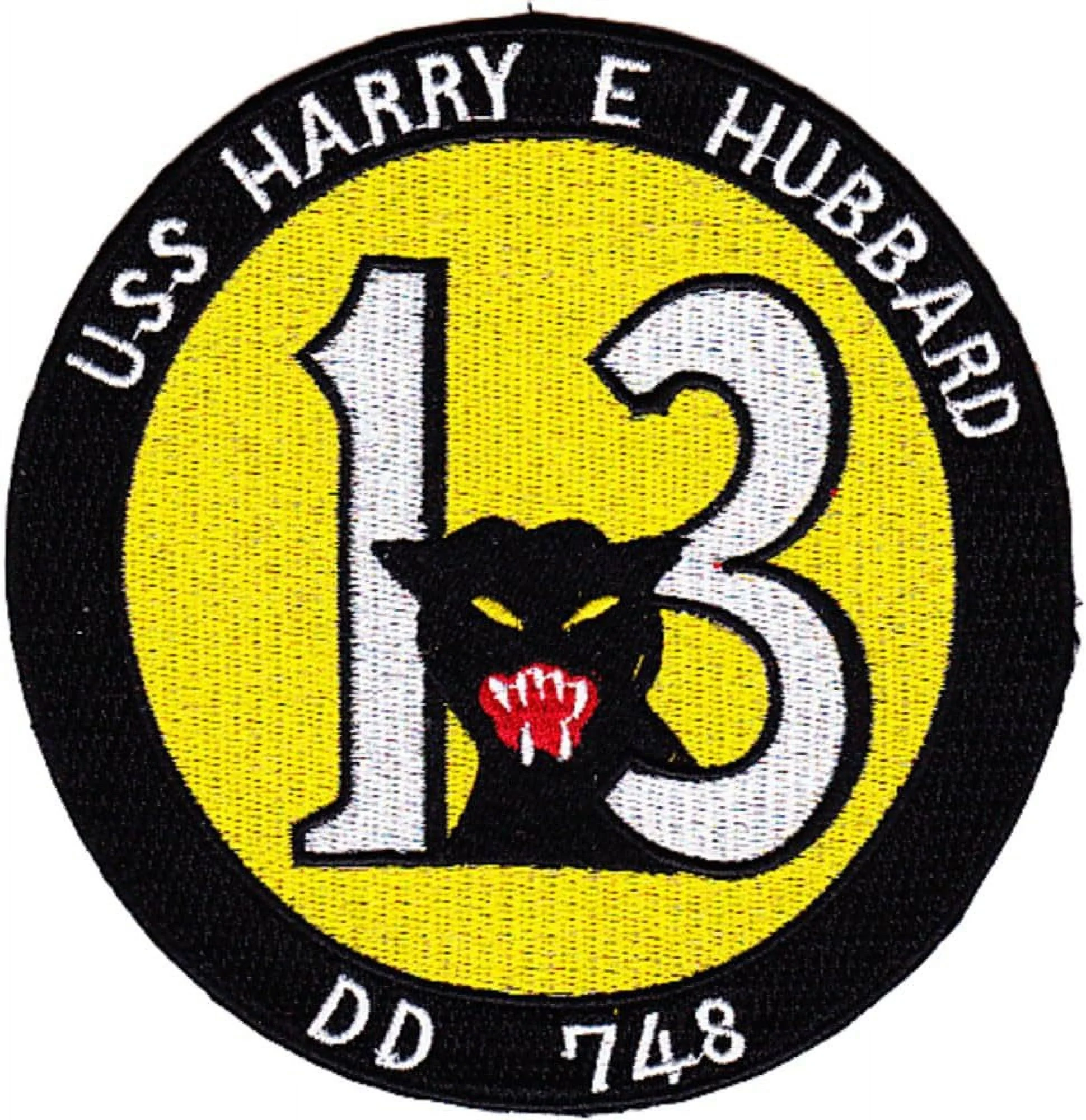 USS H. E. Hubbard DD-748 Destroyer Ship Third Version Patch