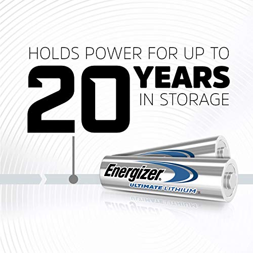Energizer AA Batteries, Ultimate Double A Battery Lithium, 12 Count