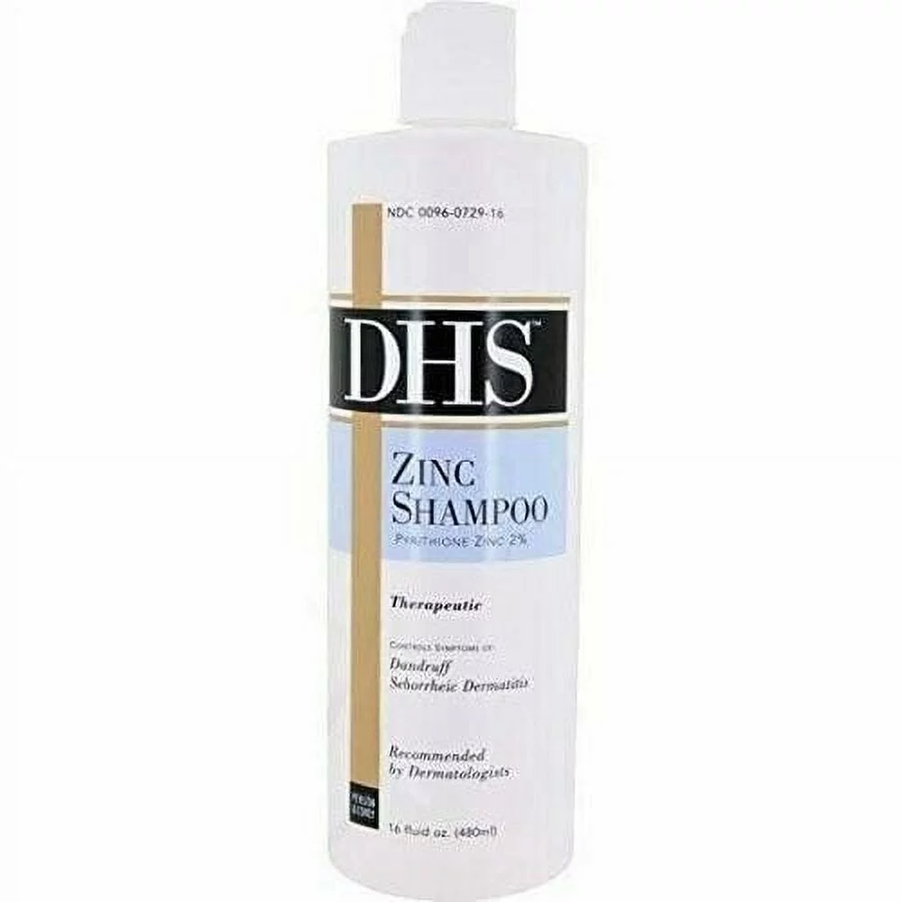 6 Pack DHS Zinc Therapeutic Shampoo 16 oz