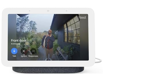 Google Nest Hub 7” Smart Display with Google Assistant (2nd Gen) - Chalk